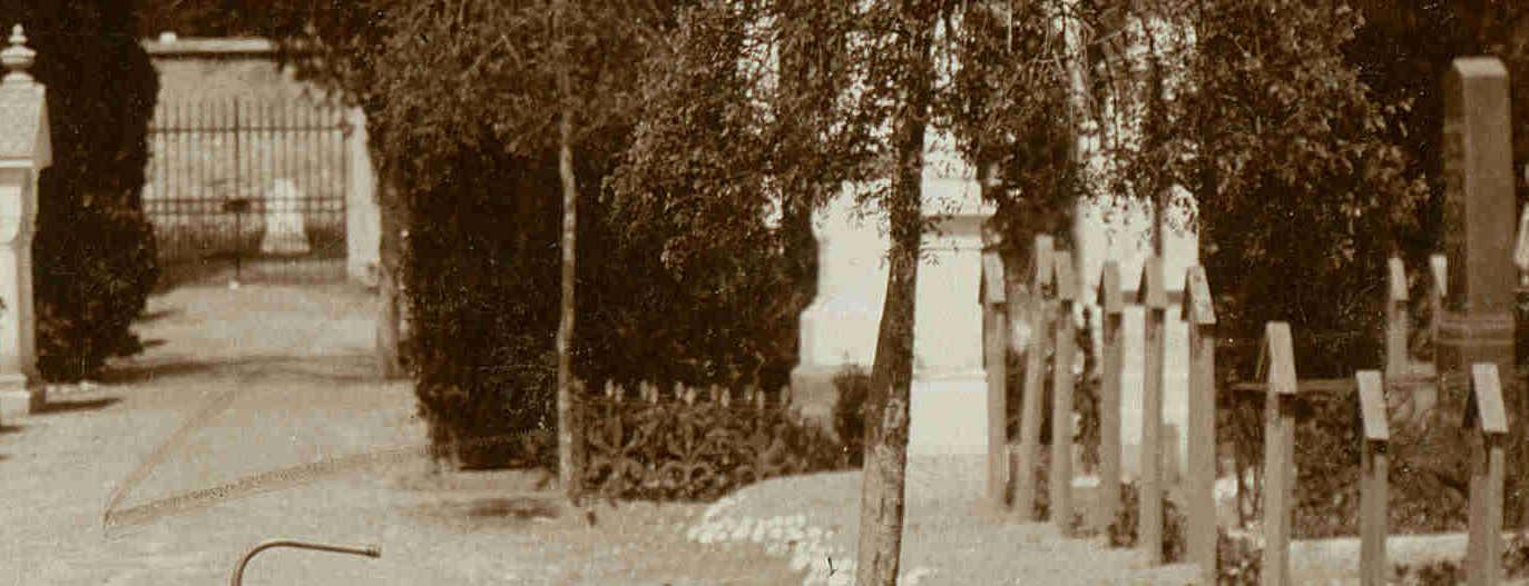Der alte jüdische Friedhof in Meran