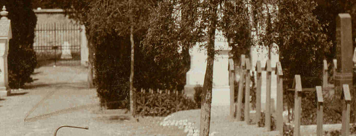 Der alte jüdische Friedhof in Meran
